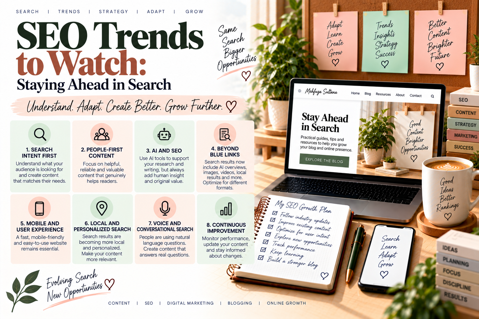 SEO trends shaping modern search and website growth