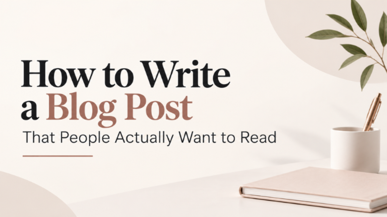How to Write a Blog Post That People Actually Want to Read
