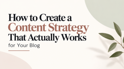 Content writing and blogging feel scattered? Build a practical content strategy, find better topics, plan posts, and grow with SEO. Start your plan today.