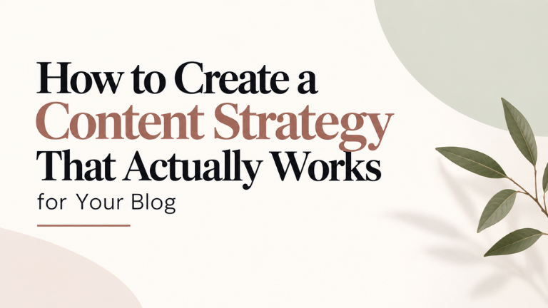 Content writing and blogging feel scattered? Build a practical content strategy, find better topics, plan posts, and grow with SEO. Start your plan today.