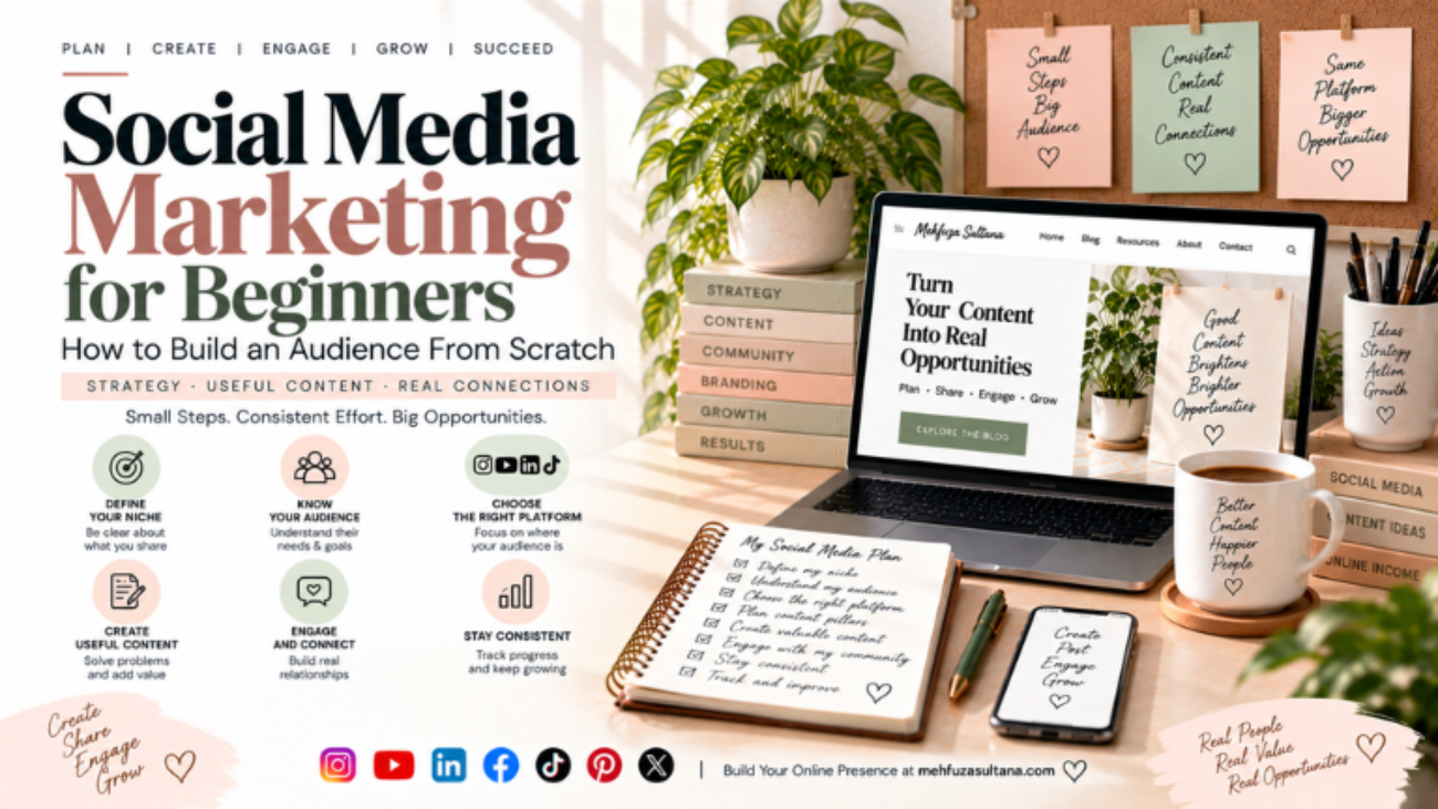 Use this 10-step content writing and blogging strategy to define your audience, plan content, track results, and build a stronger social presence.